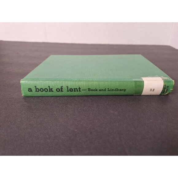 A Book Of Lent -Victor E Beck & Paul M Lindberg 1963 Hardcover - Picture 12 of 13